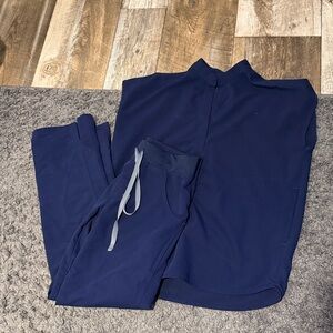 Navy Blue figs scrubs